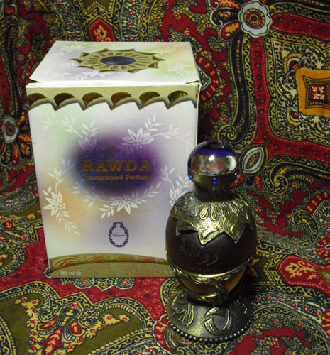 масляные арабские духи rawda rasasi