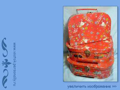 коробка подарочная чемодан